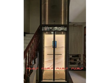 FUJILF small shaft pitless platform home lift